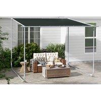 Mobile Portable Steel Uv-Resistant Pergola With Wheels
