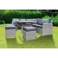 9 Seater Rattan Outdoor Sofa Set W/ Dining Table - 2 Colours