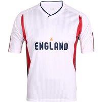 Unisex England Euros Football Fan T-Shirt - 100% Breathable Polyester, Relaxed Fit, S-XL