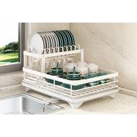 2 Tier Dish Drainer Rack- 2 Colours