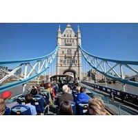London 24hr or 48hr Hop-On Hop-Off Open Top Bus Tour & Thames River Cruise - Adult & Child Tickets