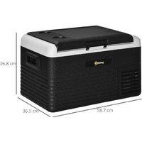 Portable Car Refrigerator With Efficient Compressor