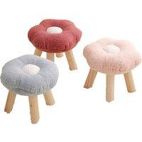 Stool with Flower-Shaped Seat in 7 Colours