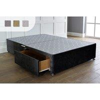 Luxury Reinforced Divan Bed Base With Storage & Colour Options!