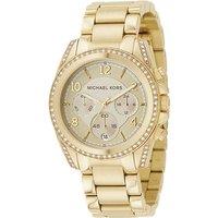 Women'S Michael Kors Mk5166 Chronograph Gold Watch