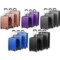 Three-Piece Hard Shell Suitcase Set - 5 Colours!