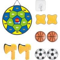 4-In-1 Kids' Dart Board With Sticky Balls - 4 Options