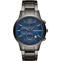 Men'S Emporio Armani Renato Chronograph Watch With Blue Dial Ar11215