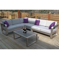 6-Seater Premium Aluminium Outdoor Fairy Sofa Dining Set