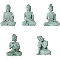 Meditation Buddha Desktop Sculpture In 2 Sizes And Multiple Designs
