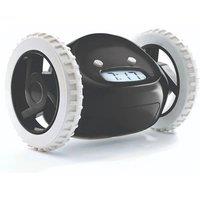 Runaway Rolling Alarm Clock - Mobile Plastic Bedside Home Decor (16.5cm, Quirky Design)