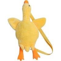 Adorable Plush Duck Shoulder Bag - Yellow Or White!