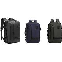 Expandable Built-In Vacuum Charging Cabin Backpack - 22L To 35L