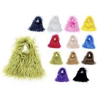 Women'S Luxury Plush Shoulder Bag - 12 Colours