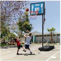 Dynamic Portable Basketball Hoop - Adjustable, All-Weather Steel Frame, Indoor/Outdoor Gym Equipment