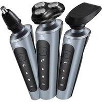 Men's Wet & Dry Rechargeable Rotary Shaver - Precision Grooming Tool