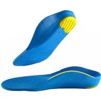 Unisex Adults & Kids Orthotic Arch Support Insoles - 8 Sizes