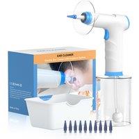 Electric Ear Wax Removal System - LED Cleaning, Adjustable Pressure, Family Pack