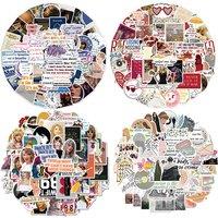 50Pcs Taylor Swift Inspired Waterproof Stickers - 7 Options