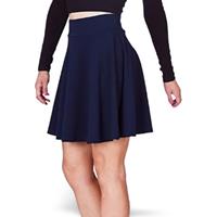 Womens White Versatile Chic Skater Skirt - Perfect For Summer, Sizes 10-22