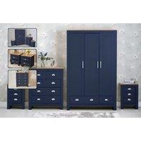 Modern Heritage Dark Blue Bedroom Furniture - Three Options!
