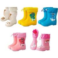 Kids' Waterproof Non-Slip Rain Boots - 8 Sizes & 5 Colours