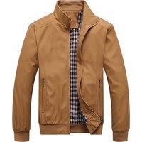 Men'S Solid Colour Jacket - 6 Sizes & 4 Colours