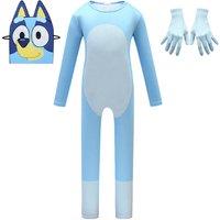 Bluey Inspired Kids' Costume - 5 Sizes, 2 Colours