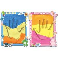 Kids' Clay Art Toy Diy Fingerprint Model W/ Sensory Toy - 2 Colours