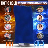 Ultimate Comfort Hot & Cold Gel Pack - Reusable Relief with Adjustable Wrap