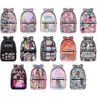 Taylor Swift Inspired Large Capacity Printed Backpack In 14 Styles