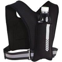 Adjustable High-Vis Running Vest With Phone And Water Bottle Holder!