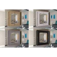 Stylish Sliding Mirror Wardrobe 120/150/180/203