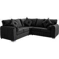 Lilly Plush Velvet Corner Sofa Range - 4 Options & 6 Colours