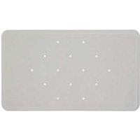 Rubagrip White Non-Slip Bath Mat