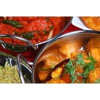 Kebab Platter With Wine For Two At Taj Mahal Indian Tandoori