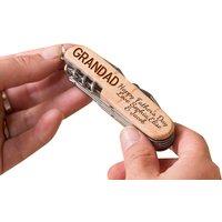 Personalised Multifunctional Wooden Pocketknife!