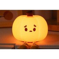 Charming Silicone Pumpkin Night Light