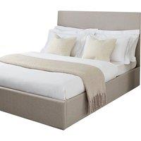 Stone Grey Hampton Ottoman Bed & Optional Mattress - 6 Sizes