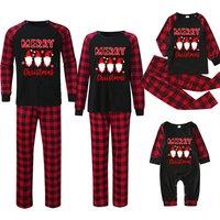 Unisex Black Lightweight Family Pyjama Sets - Breathable Cotton Blend, 7 Colours, Classic Festive Style