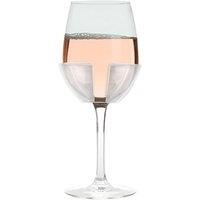 Two-Piece Wall Mounted Wine Glass Holder - Compact, Easy-Clean, Modern Kitchen Accessory