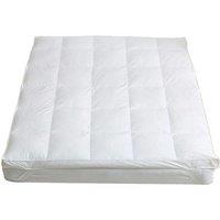 10Cm Micro Gel Mattress Topper & Removable Cover - 5 Sizes