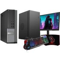 Gt 730 Gaming Pc Bundle - Intel Core I5, 16Gb Ram, 480Gb Ssd, Nvidia Graphics, 19" Monitor, Keyboard & Mouse - Esports Ready