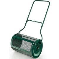 76-Litre Garden Compost Spreader - Heavy Duty Metal