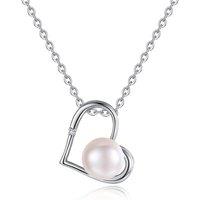 Diamond And Pearl Pendant