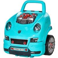 Kids' Truck Engine Toy Set With Horn, Lights & Car Key