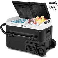 40L Dual Zone Portable Car Fridge Freezer - Large Food Storage, Energy-Efficient, Travel-Ready