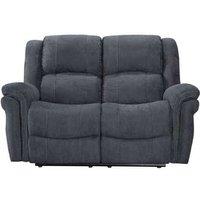 Modern Grey Fabric Recliner Sofa Set - 3+2 Seater, Plush Deep Cushions, Spacious Contemporary Lounge Suite