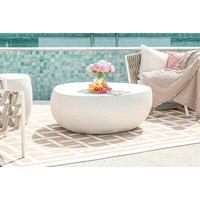 Ikaria Weather-Resistant Concrete Coffee Table