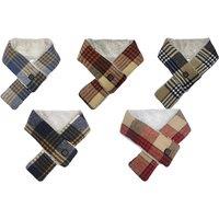 Unisex Orange Heated Plaid Scarf- 5 Colours!